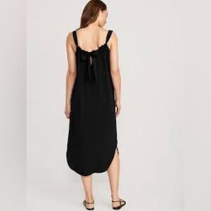 Chic Black Backless Dress